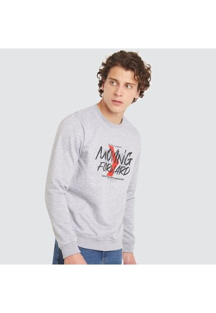 Buzo Hombre Ostu  Gris Poliéster 60060168-1258