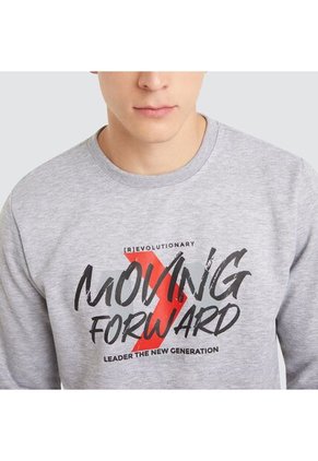 Buzo Hombre Ostu  Gris Poliéster 60060168-1258