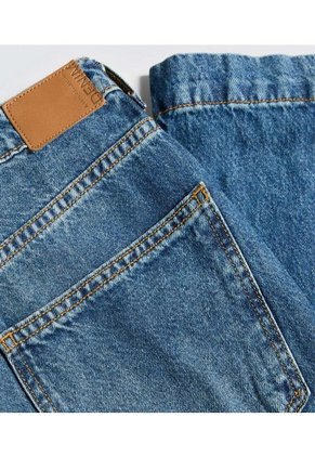 Jean Para Mujer Wide-Leg Color Azul Medio Marca Ostu #40160550