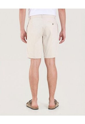 Bermuda  Para Hombre Regular Corto Color Beige Marca Ostu #60100489