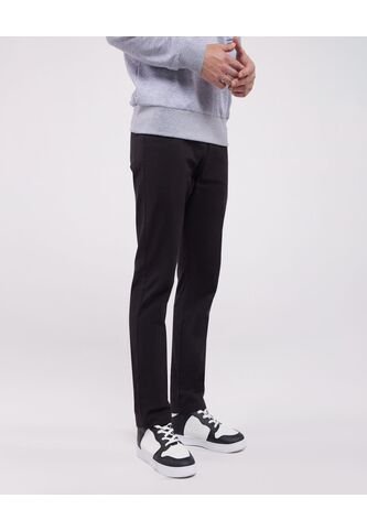 Pantalon Hombre Ostu Chino Negro Algodón 60070219-10 Ostu