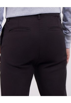Pantalon Hombre Ostu Chino Negro Algodón 60070219-10