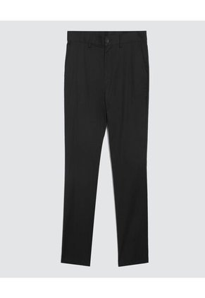 Pantalon Hombre Ostu Chino Negro Algodón 60070219-10