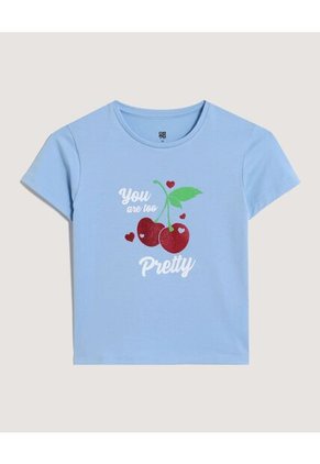 Camiseta X2 Infantil Niña Manga Corta Cuello Redondo Color Surtido Marca Ostu #90090332