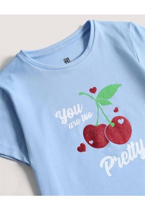 Camiseta X2 Infantil Niña Manga Corta Cuello Redondo Color Surtido Marca Ostu #90090332