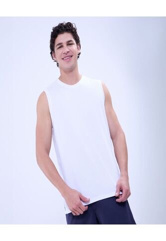 Camiseta Para Hombre Manga Sisa Cuello Redondo Color Blanco Marca Ostu #60091473 Ostu