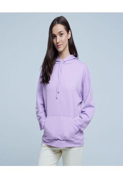 Buzo Para Mujer Hoodie Color Morado Marca Ostu #40060373