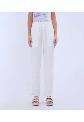 Pantalon Para Mujer Jogger Color Crudo Marca Ostu #40070720