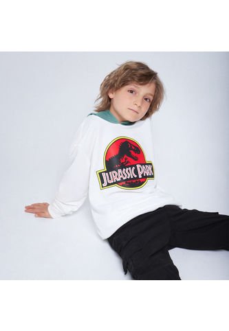 Hoodie Niño Ostu  Blanco Poliéster Ostu