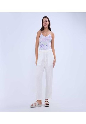 Pantalon Para Mujer Jogger Color Crudo Marca Ostu #40070720