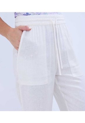 Pantalon Para Mujer Jogger Color Crudo Marca Ostu #40070720