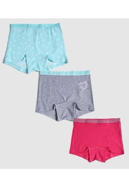 Boxer Para Niña  Color Pack X Marca Ostu #90180061