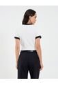Camiseta Para Mujer Manga Corta Moda Color Crema Marca Ostu #40092596 de Ostu