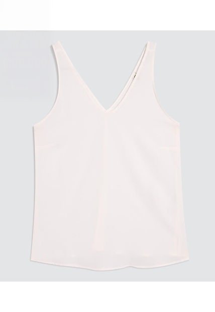 Blusa Para Mujer Manga Sisa Color Blanco Marca Ostu #40121112