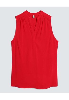 Blusa Para Mujer Manga Sisa Color Rojo Marca Ostu #40120961
