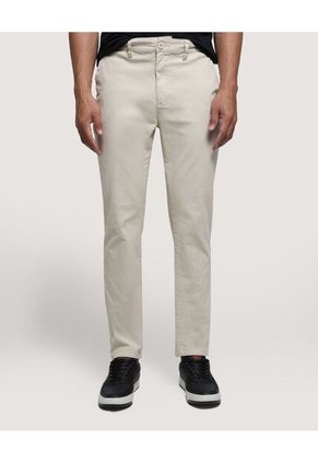 Pantalón Para Hombre Chino Color Beige Marca Ostu #60070299