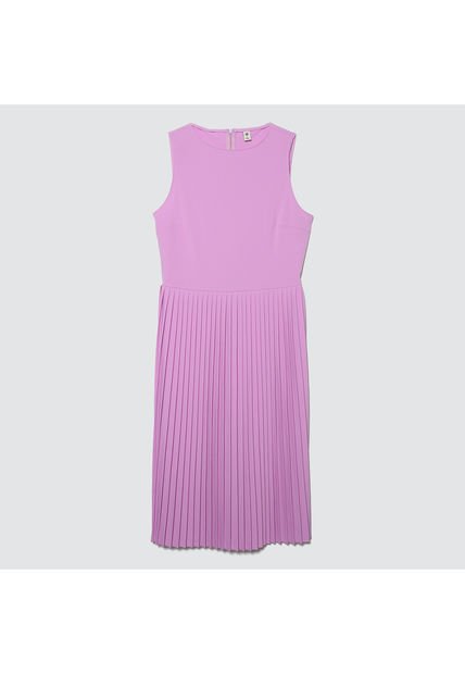 Vestido Para Mujer Manga Sisa Color Morado Marca Ostu #40170234