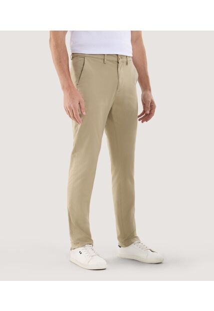 Pantalón Para Hombre Chino Color Avena Marca Ostu #60070490