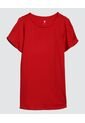 Camiseta Para Mujer Manga Corta Color Rojo Marca Ostu #40091970 de Ostu