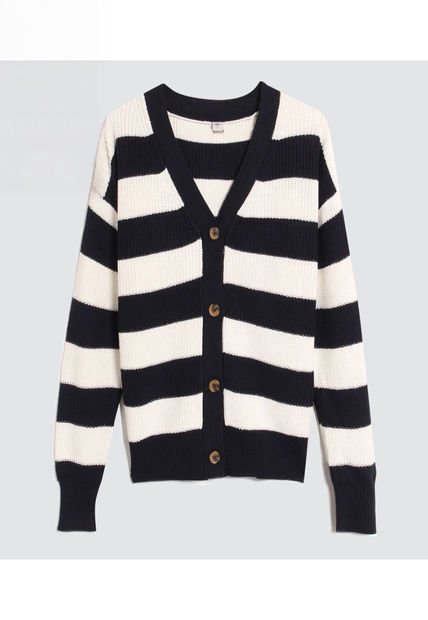 Saco Para Mujer Cardigan Color Azul  Marca Ostu #40330084