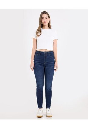 Jean  Para Mujer Skinny Color Azul Marca Ostu #40160605