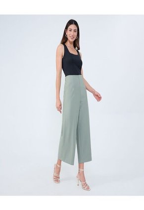 Top Para Mujer Cuello Redondo Color Negro Marca Ostu #40220409