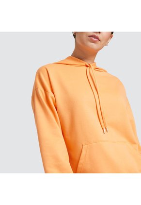 Hoodie Mujer Ostu  Naranja Poliéster