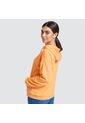 Hoodie Mujer Ostu  Naranja Poliéster de Ostu