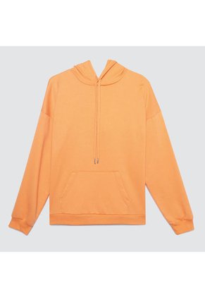 Hoodie Mujer Ostu  Naranja Poliéster