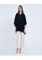 Saco Para Mujer Cuello Alto O Cuello Tortuga Color Negro Marca Ostu #40330090 de Ostu