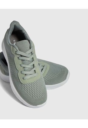 Tenis Para Hombre Sport Color Verde Marca Ostu #60720101