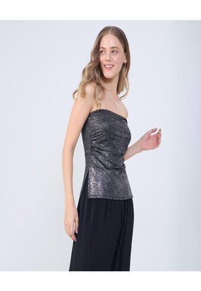 Camiseta Para Mujer Straple Color Negro Marca Ostu #40092306
