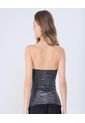 Camiseta Para Mujer Straple Color Negro Marca Ostu #40092306 de Ostu