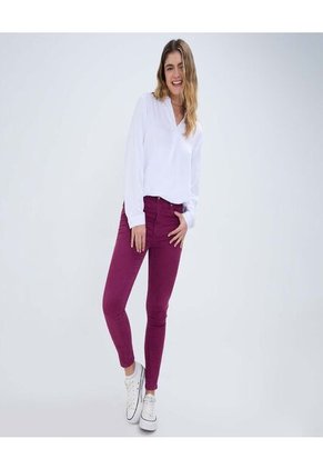 Blusa Para Mujer Manga 3/4 Color Blanco Marca Ostu #40120806