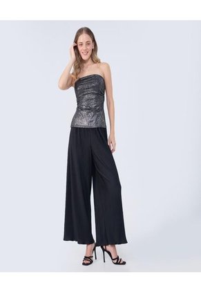 Camiseta Para Mujer Straple Color Negro Marca Ostu #40092306