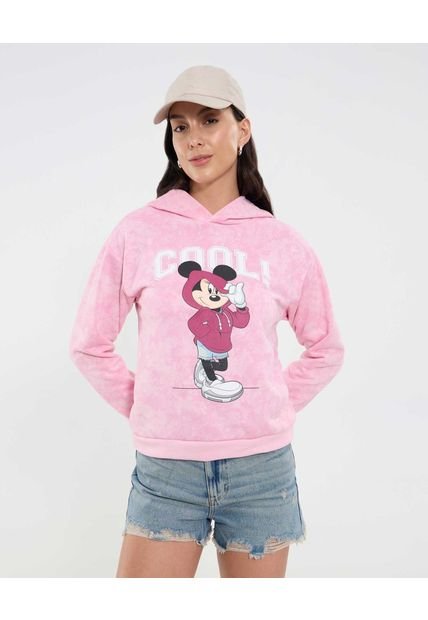 Buzo Para Mujer Hoodie Color Rosa Marca Ostu #40060494