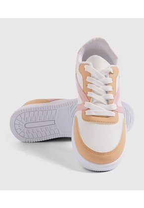 Tenis Para Mujer Casual Color Blanco Marca Ostu #40720097