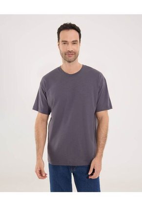 Camiseta Para Hombre Manga Corta Color Negro Marca Ostu #60091334