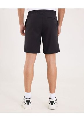 Bermuda Para Hombre Jogger Corto Color Negro Marca Ostu #60100457