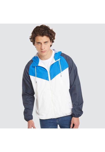 Chaqueta Para Hombre Deportiva Color Azul  Marca Ostu #60080085