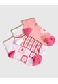 Medias Para Niña Tobillera Color Pack X Marca Ostu #90980115 de Ostu