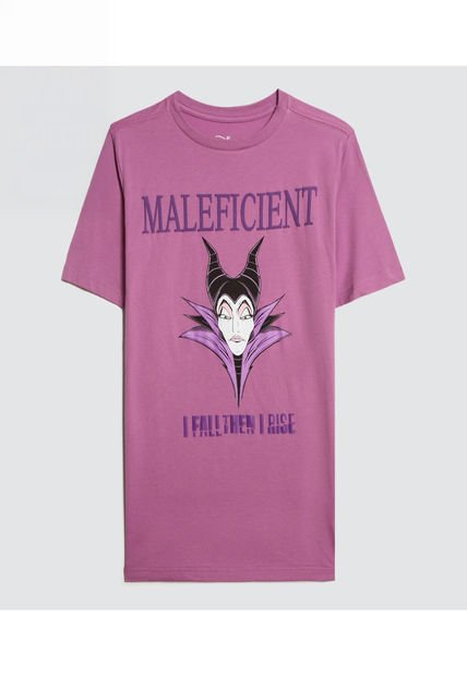 Camiseta Para Mujer Manga Corta Color Lila  Marca Ostu #40092351