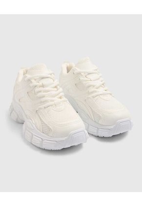 Tenis Para Mujer Casual Color Blanco Marca Ostu #40720164