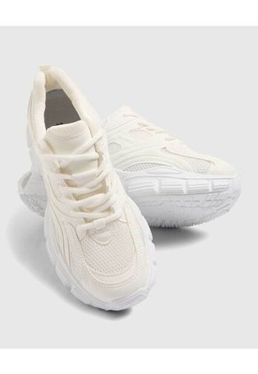 Tenis Para Mujer Casual Color Blanco Marca Ostu #40720164