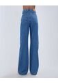 Jean Para Mujer Wide-Leg Color Azul  Marca Ostu #40160460 de Ostu