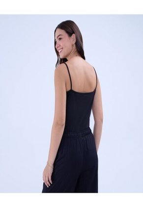Top Para Mujer Top Color Negro Marca Ostu #40220380