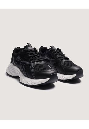 Tenis  Para Mujer Casual Color Negro Marca Ostu #40720194