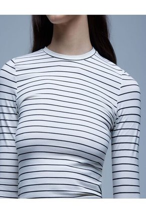 Camiseta Para Mujer Manga Larga Color Negro Marca Ostu #40091943