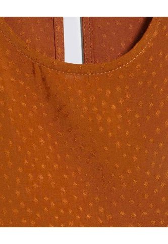Blusa Para Mujer Manga Sisa Color Café  Marca Ostu #40121018 Ostu