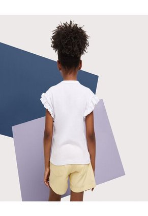 Camiseta Niña Ostu M/C Blanco POLIÉSTER 90090129-10215